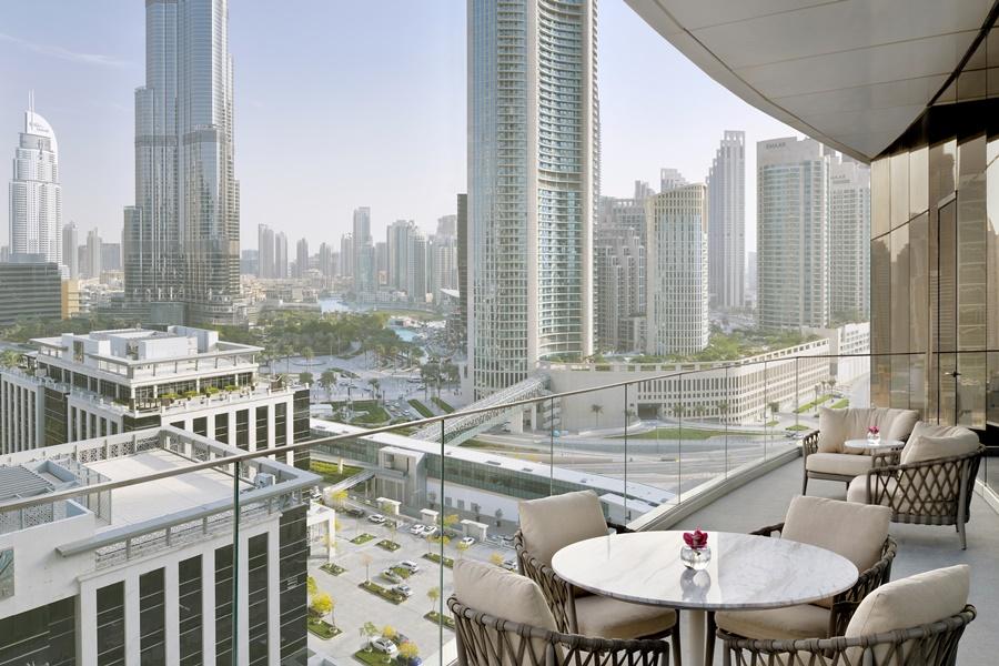 Hotel Address Sky View, Downtown Dubaï Extérieur photo View from the hotel