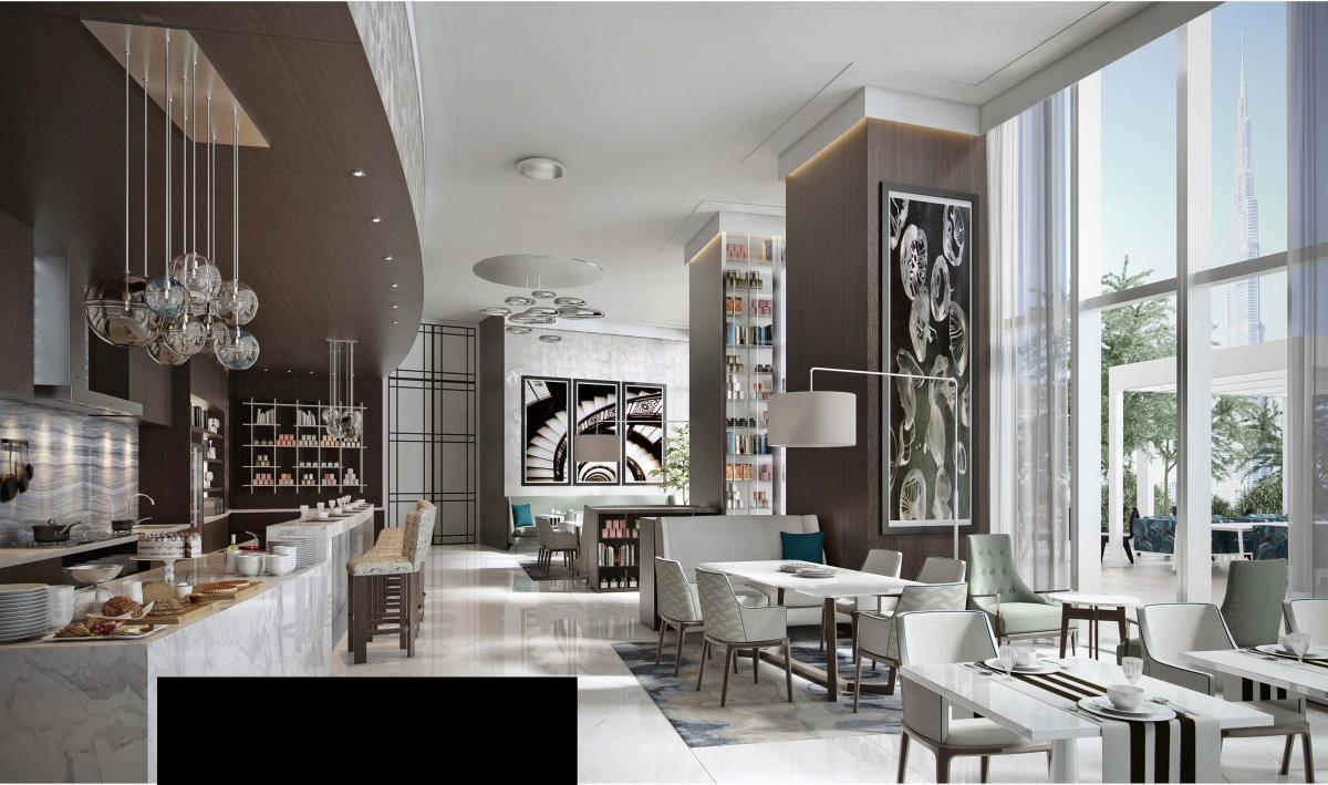 Hotel Address Sky View, Downtown Dubaï Extérieur photo The Library